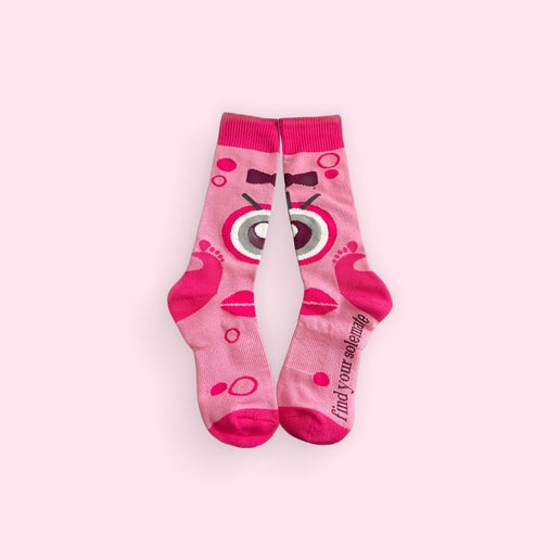 Heart Pattern Fur Slippers