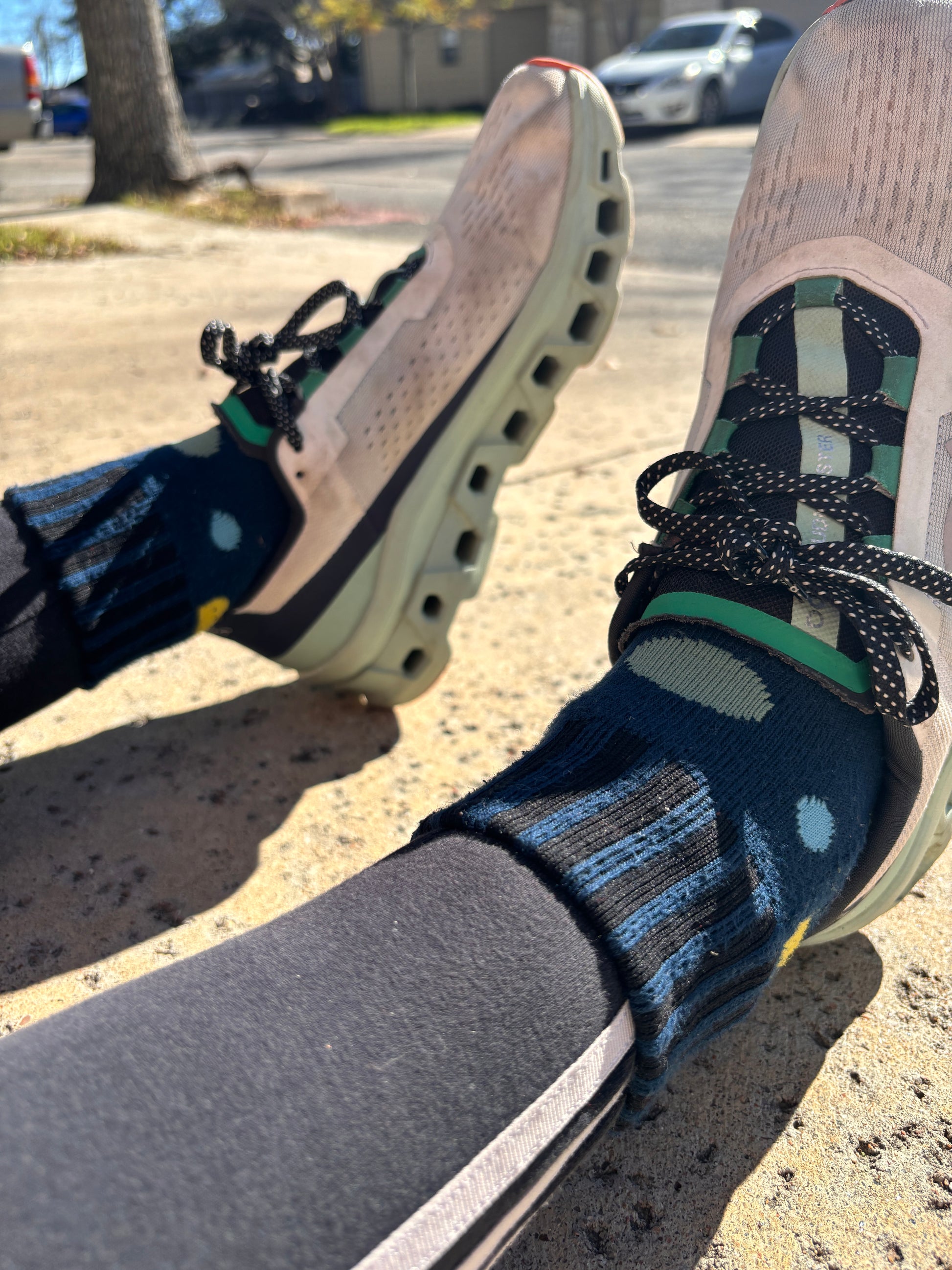 SoleMate Sox Polka Fever ankle running sox