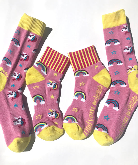 Unicorn Fantasy Sox Set