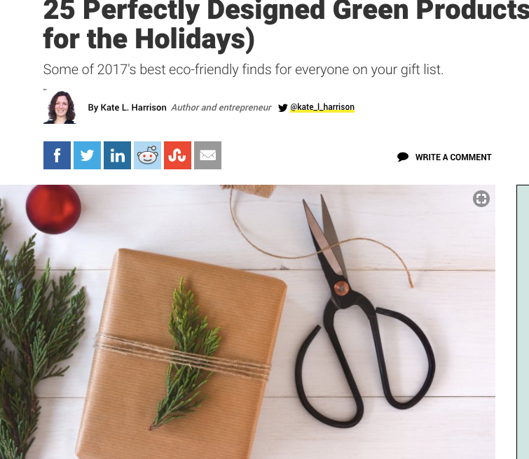 SoleMate Sox Featured in Inc. Magazine's Eco-Friendly Holiday Gift Guide