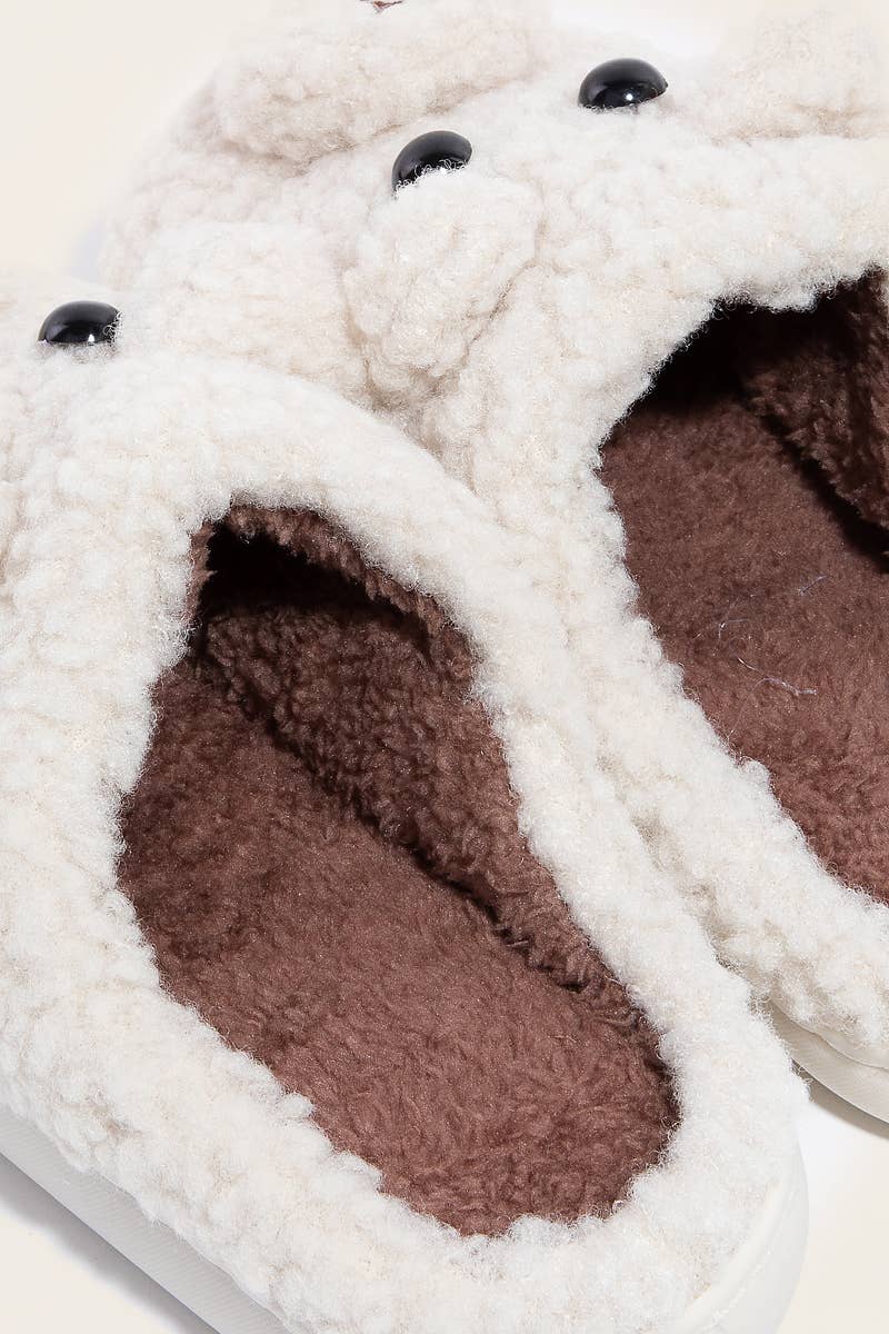 Fluffy Cute Animal Slippers