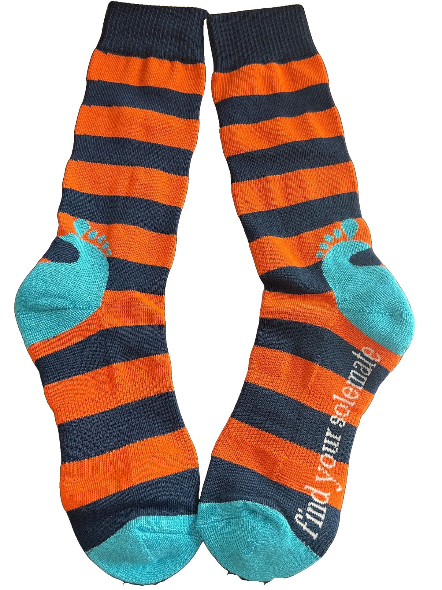 Navy Stripe Sox