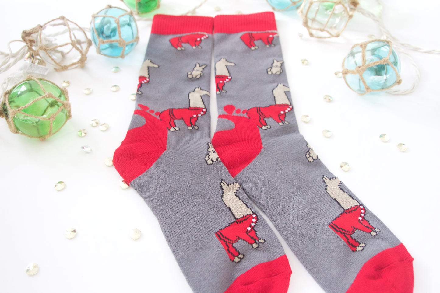 SoleMate Sox Llama Llama Red Pajama bamboo socks. The #1 solution for lost, single, and missing socks