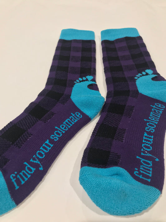 Punk Plaid Sox